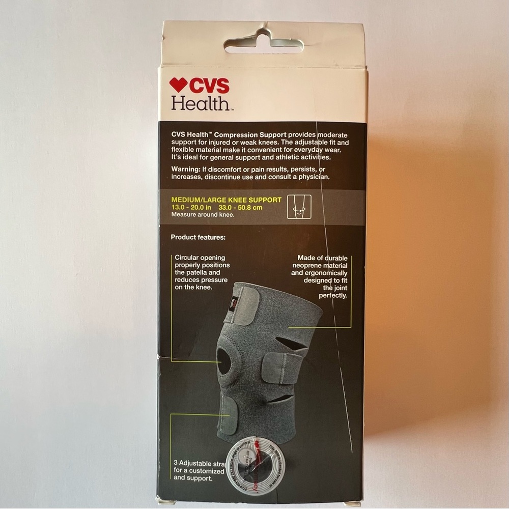 CVS Health Knee Compression Support - Picture 2 of 5